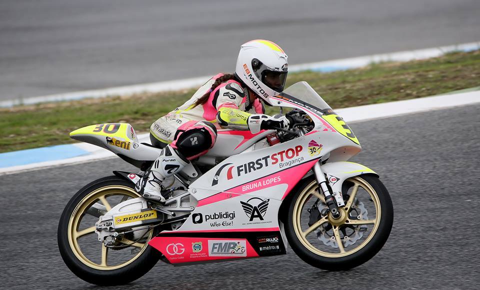 Bruna Lopes no nono lugar no arranque do CEV