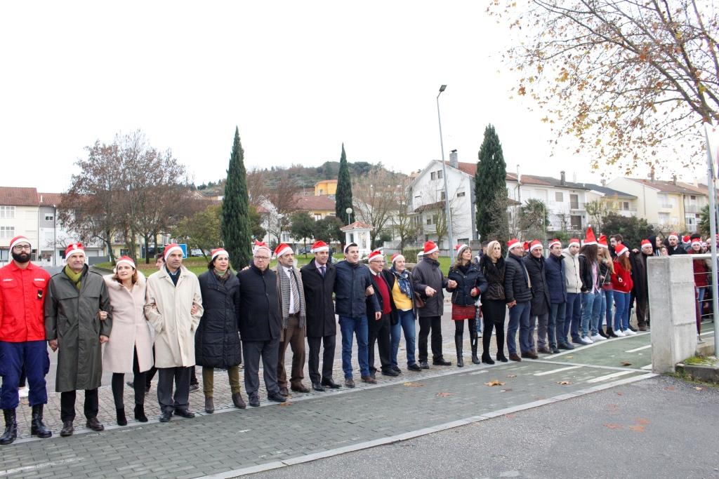 Abraço de 2000 pessoas à volta do IPB