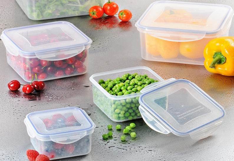 Escolha os recipientes certos para guardar os alimentos