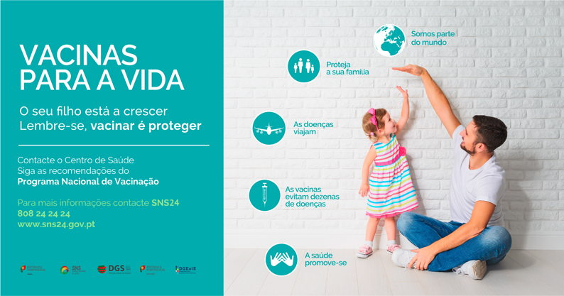 VACINE-SE! TENHA A SUA VACINAÇÃO E A DA SUA FAMÍLIA EM DIA