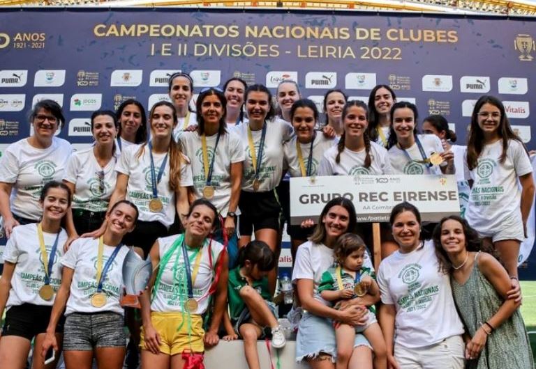 Eirense da brigantina Eva Fernandes sagra-se campeão nacional da 2ª Divisão de clubes