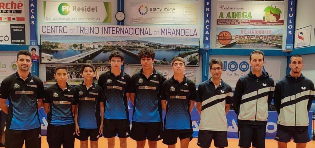 CTM Mirandela B assume liderança do Campeonato Nacional da 2ª Divisão de Ténis de Mesa