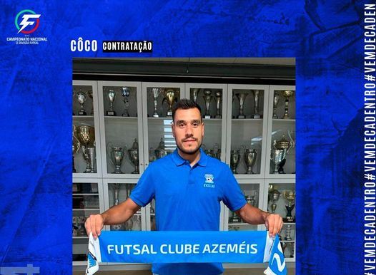 Côco reforça baliza do Futsal Azeméis