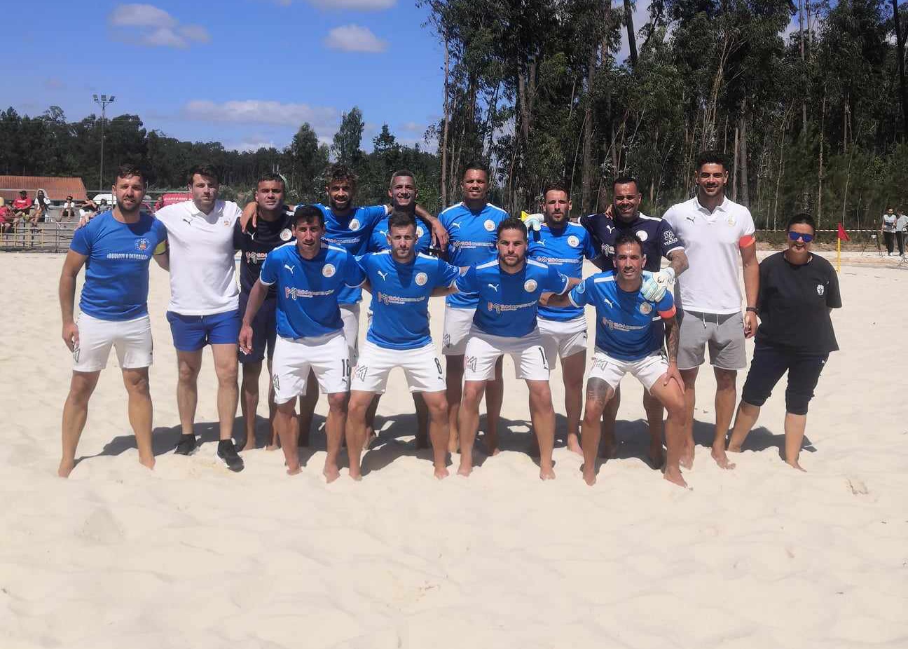 Vila Flor SC de pedra e cal na liderança do Campeonato Nacional de Futebol de Praia