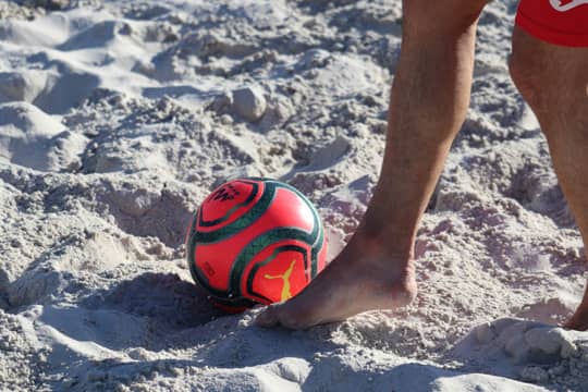 Macedo fica pelo caminho na Taça Nacional de Futebol de Praia