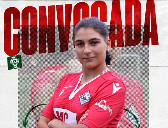 Erika Gomes foi convocada pela primeira vez à Selecção Nacional Sub-16