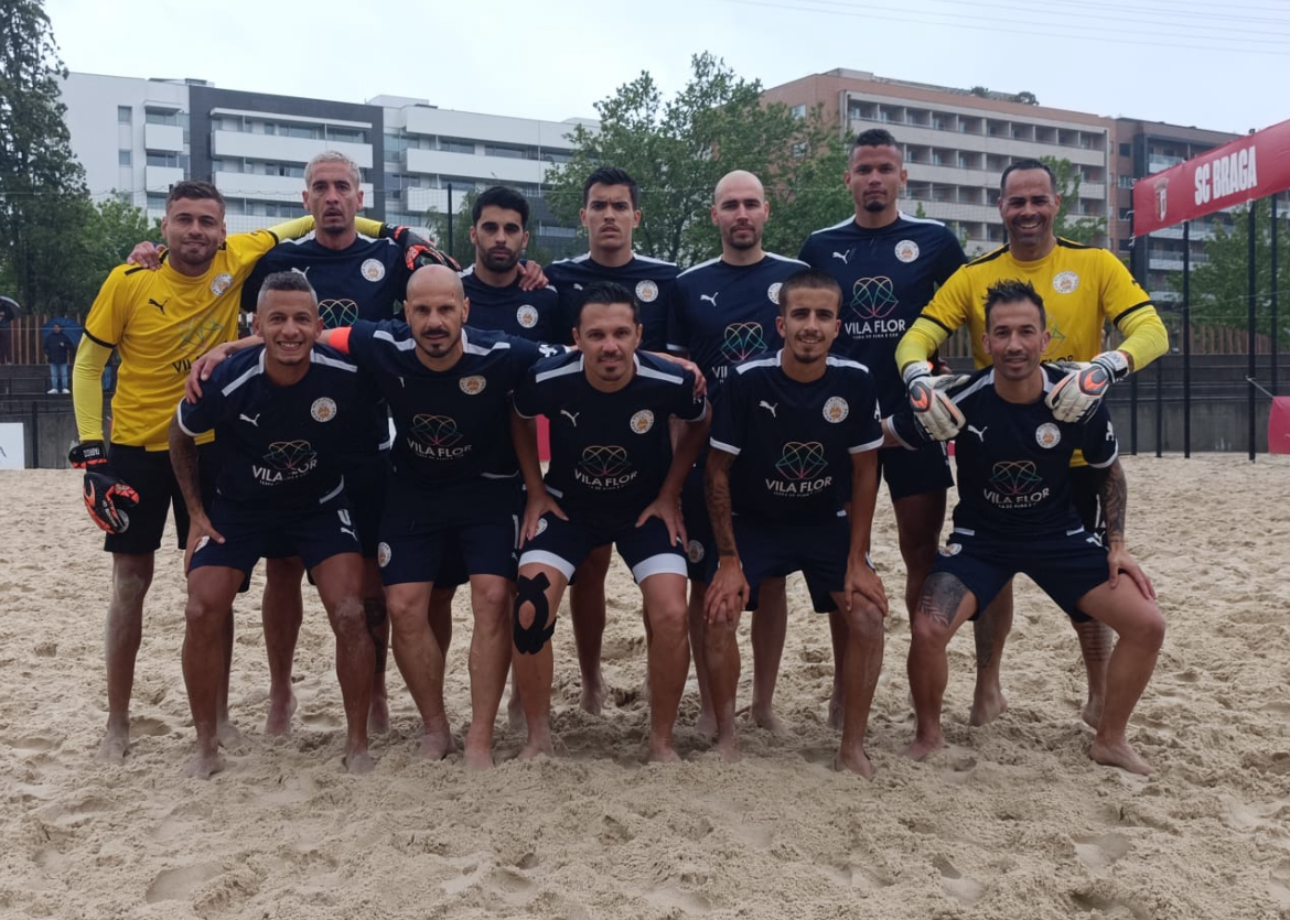 Vila Flor Sport Clube consegue primeira vitória no Campeonato de Elite de Futebol de Praia