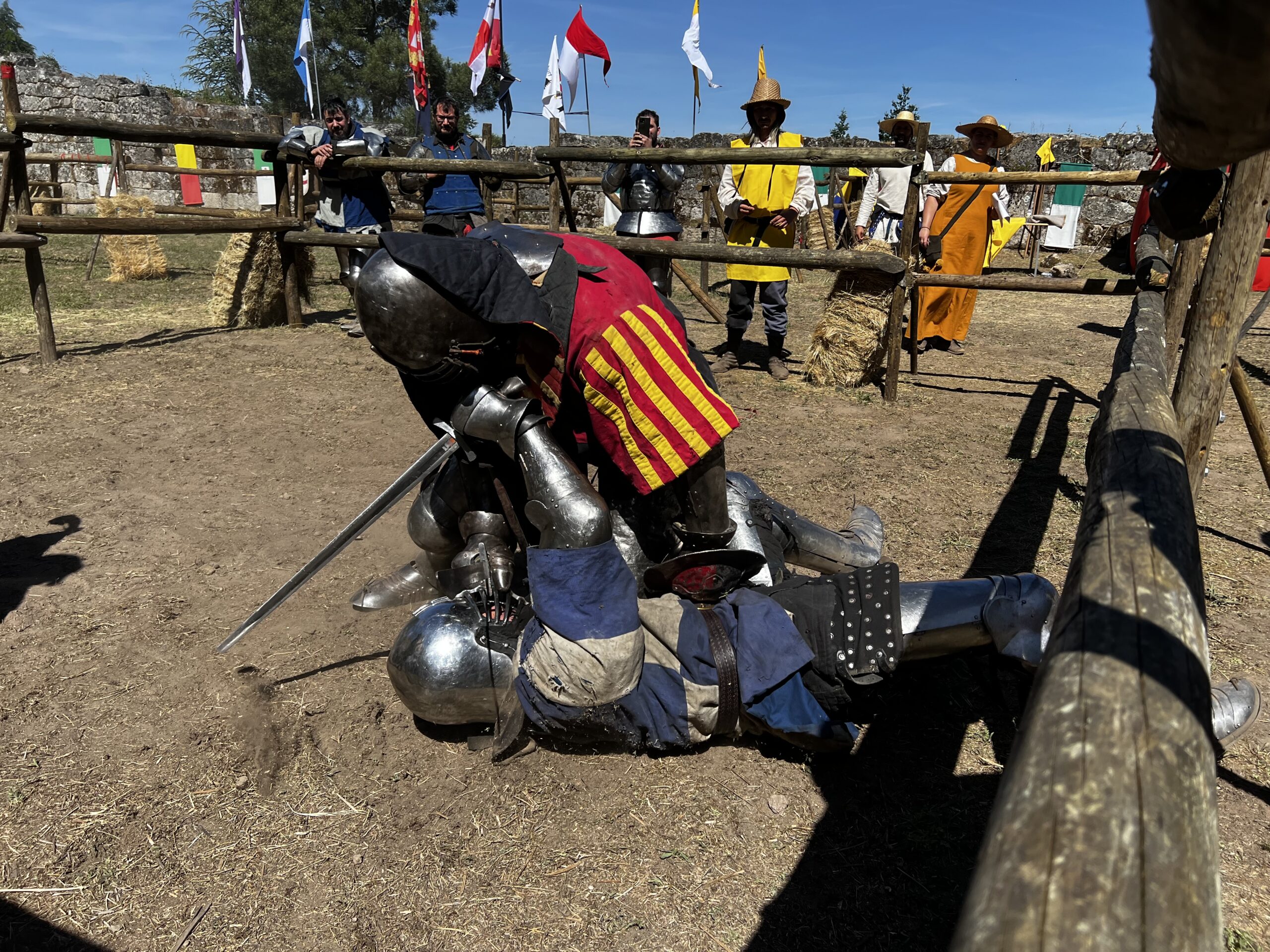 Castelo de Ansiães recuou no tempo para receber torneio medieval com combates reais