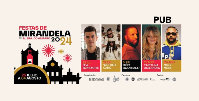 Carolina Deslandes, Wet Bed Gang, Dino d’Santiago e Mizzy Miles integram o cartaz da Festas de Mirandela