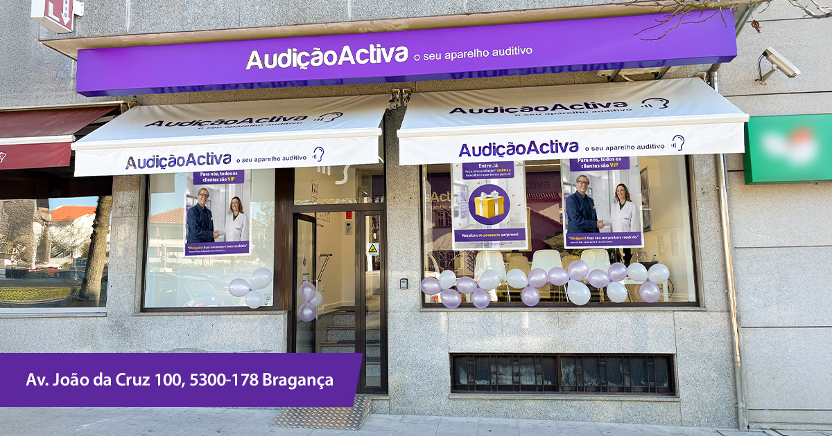 AudiçãoActiva inaugura nova loja em Bragança