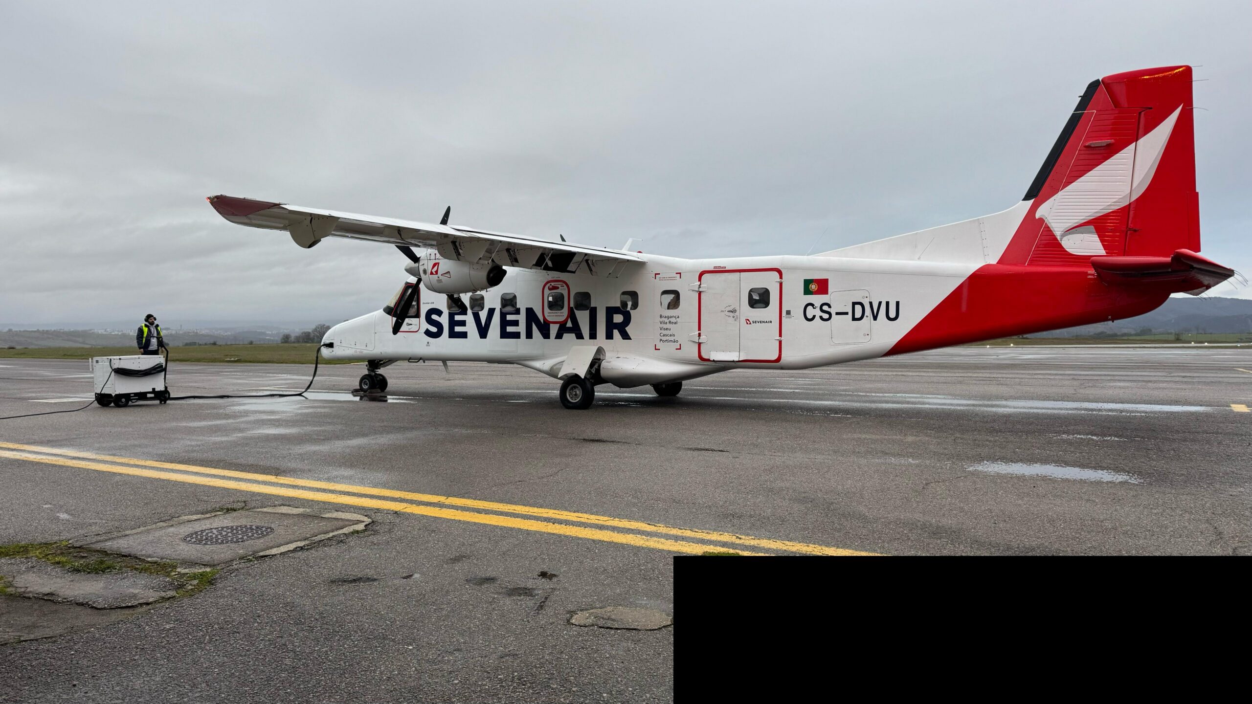 Ligação aérea Bragança-Portimão retoma amanhã três semanas depois de o avião ter ficado retido em Cascais