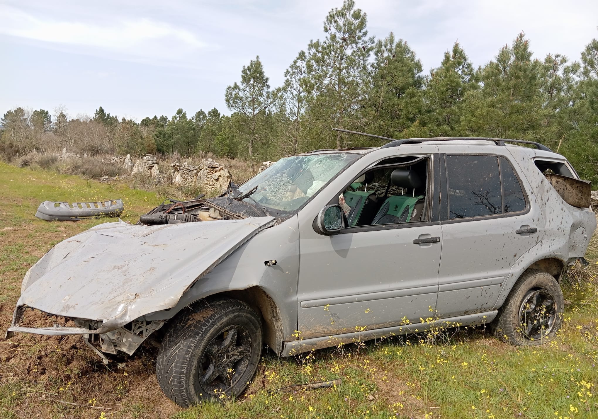 Homem de nacionalidade espanhola morre em despiste de carro em Urrós