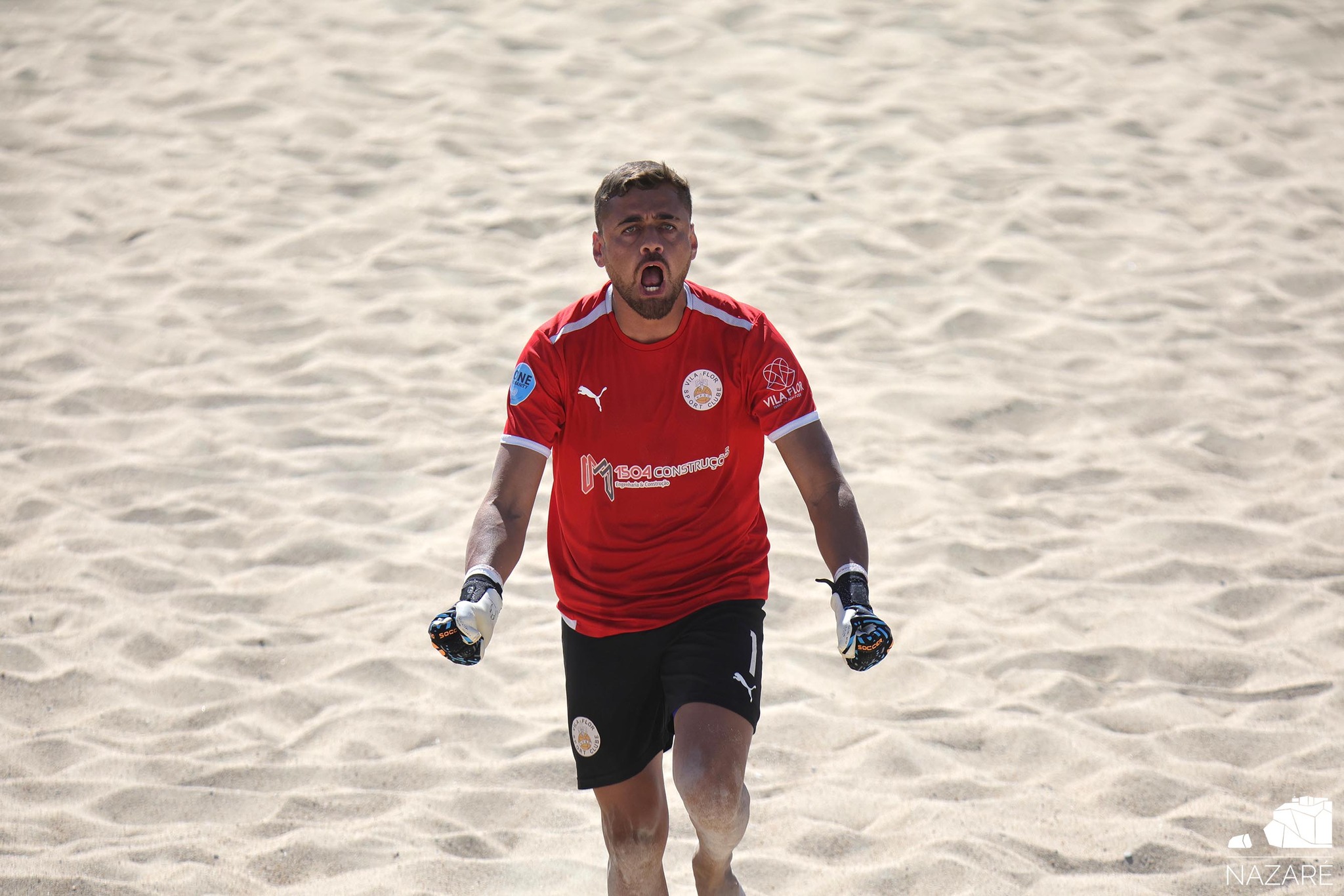 Vila Flor SC vence Ericeirense e alcança a segunda vitória consecutiva na Taça Europeia de Futebol de Praia
